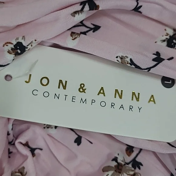 Jon & Anna Pink Floral Women's Skirt Size Large - Picture 4 of 6